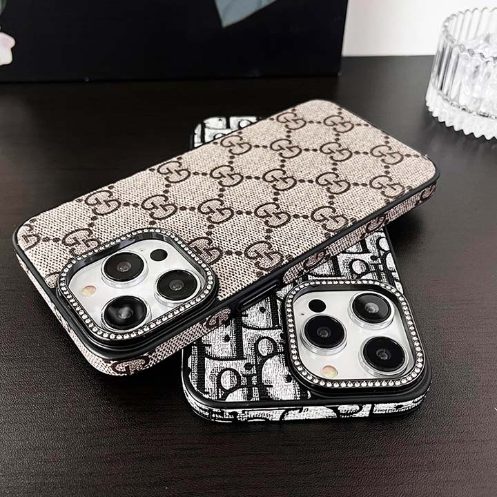 Luxuriöse, glitzernde iPhone-Hülle aus Stoff