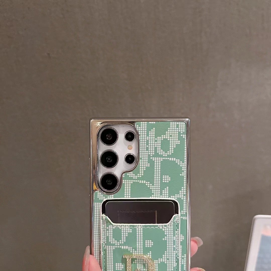 Custodia Samsung elegante e iconica con tasca per carte
