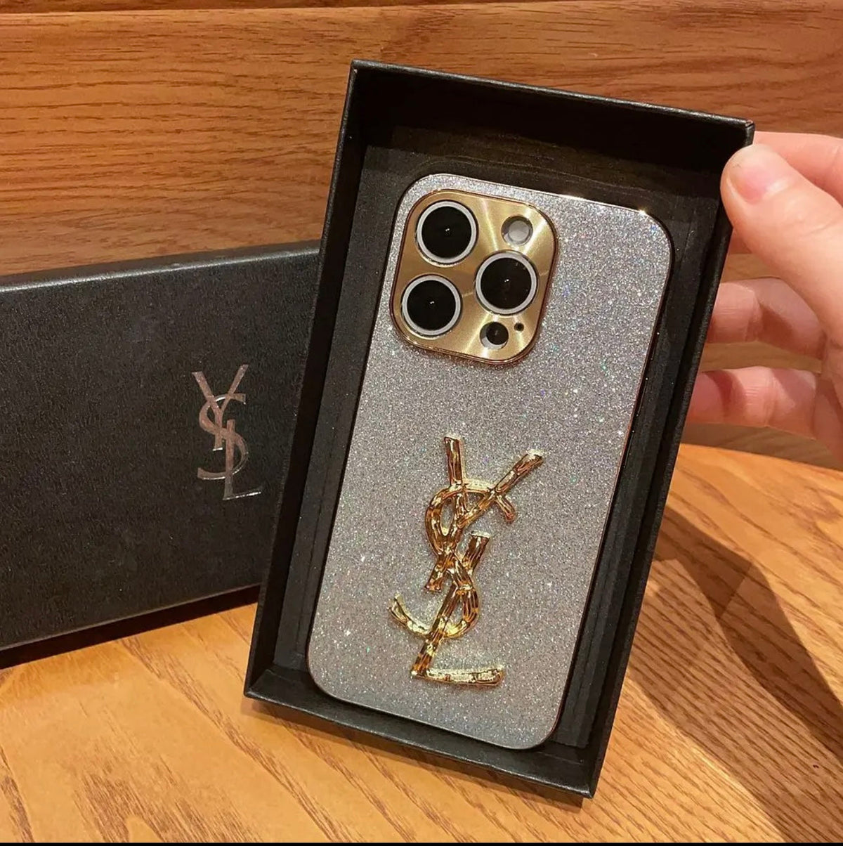 Vinilo o funda para iPhone Letra elegante x Mono
