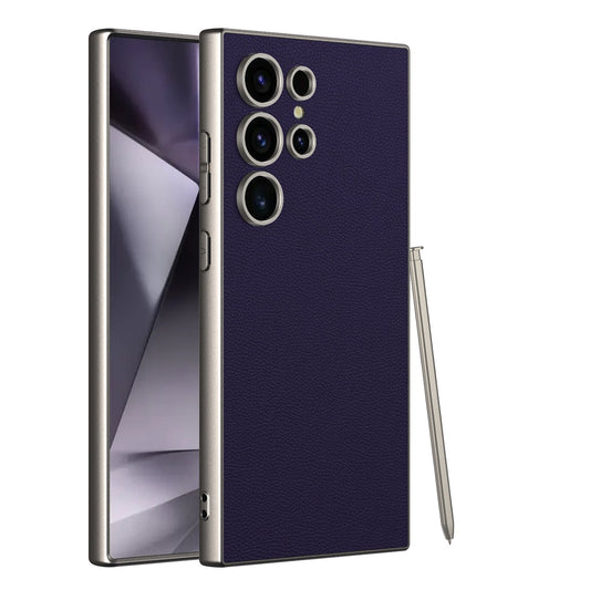 Luxus bőr all-inclusive védő telefontok Galaxy S26 S25 S24 Ultra telefonhoz
