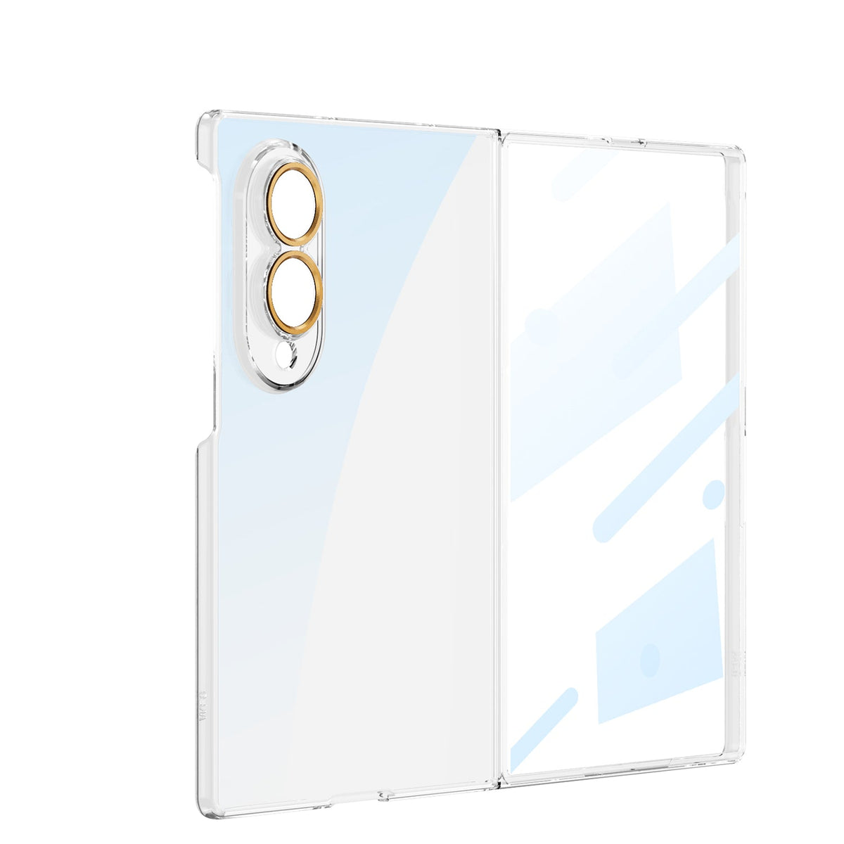 Funda mate ultrafina para Galaxy Z Fold 8 con vidrio templado incorporado