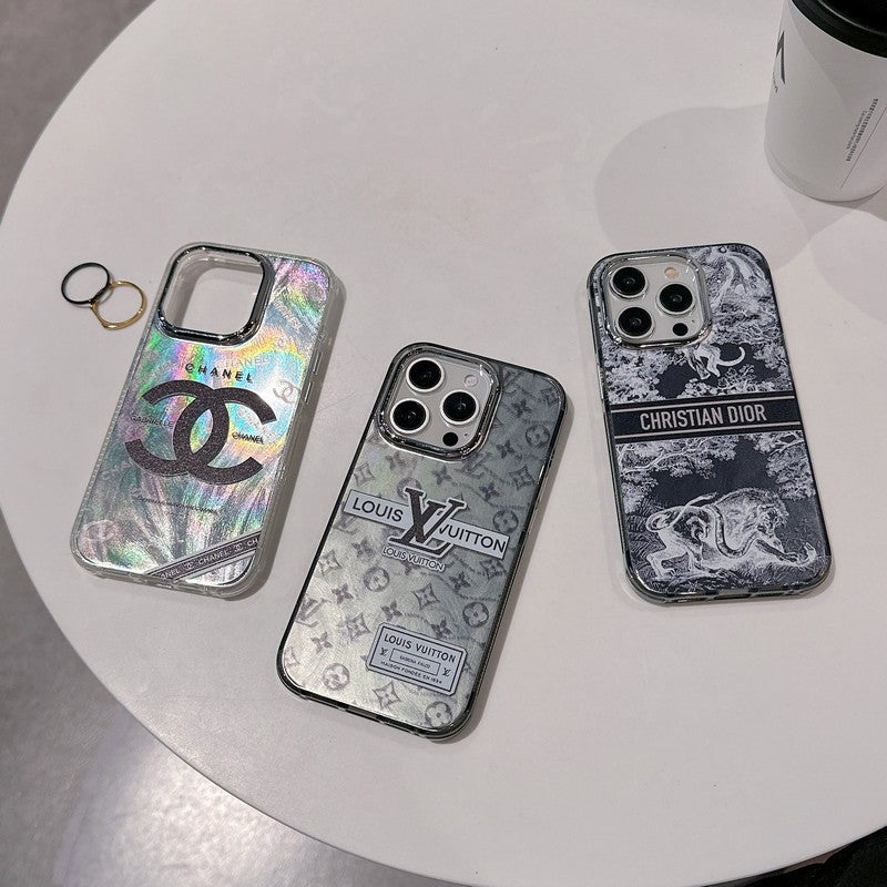 Funda de iPhone negra de lujo