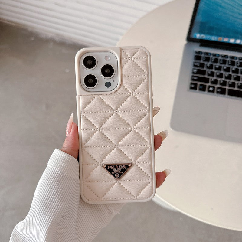 Luxuriöse iPhone-Hülle aus Leder