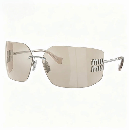 Fashionable frameless sunglasses