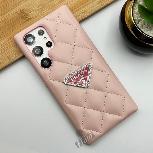 Luxe merk moderne lederen tas voor Samsung Galaxy