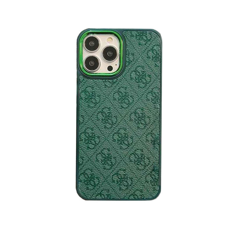 パープル ラグジュアリー iPhone ケース-MD231025