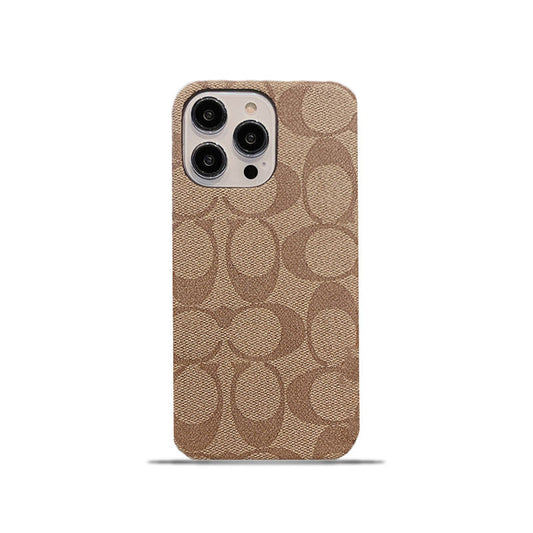 Klassische klassische iPhone-Hülle Kaffee -JDK241426