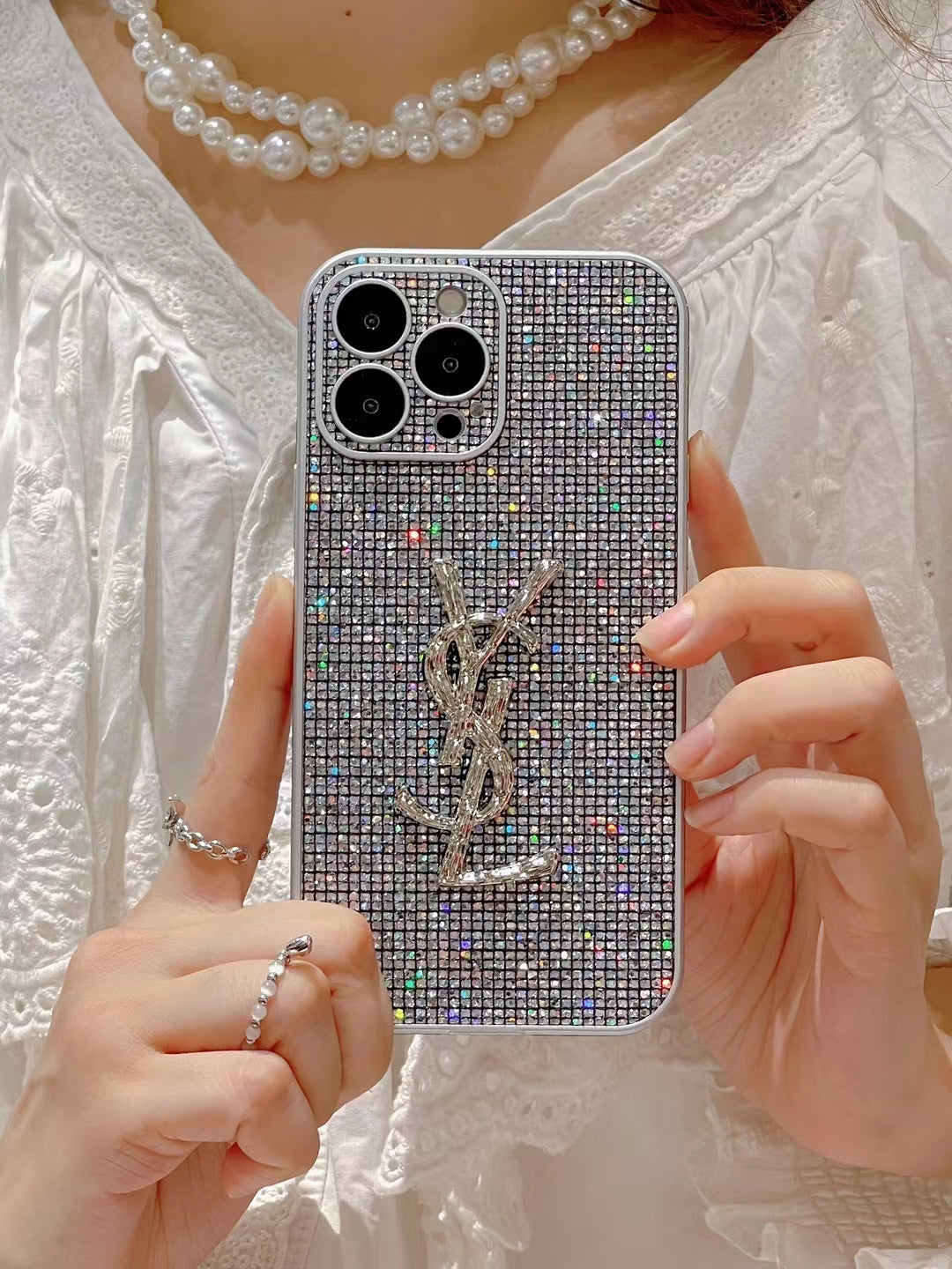 Luxe glitter iPhone-hoesjes