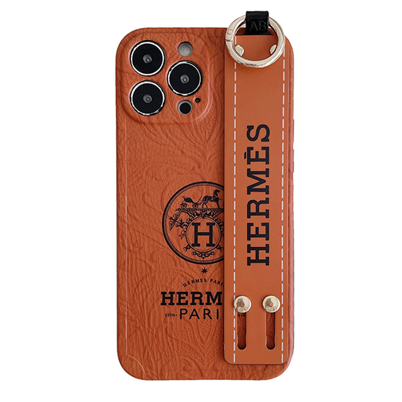 H iPhone-hoesje met polsbandje