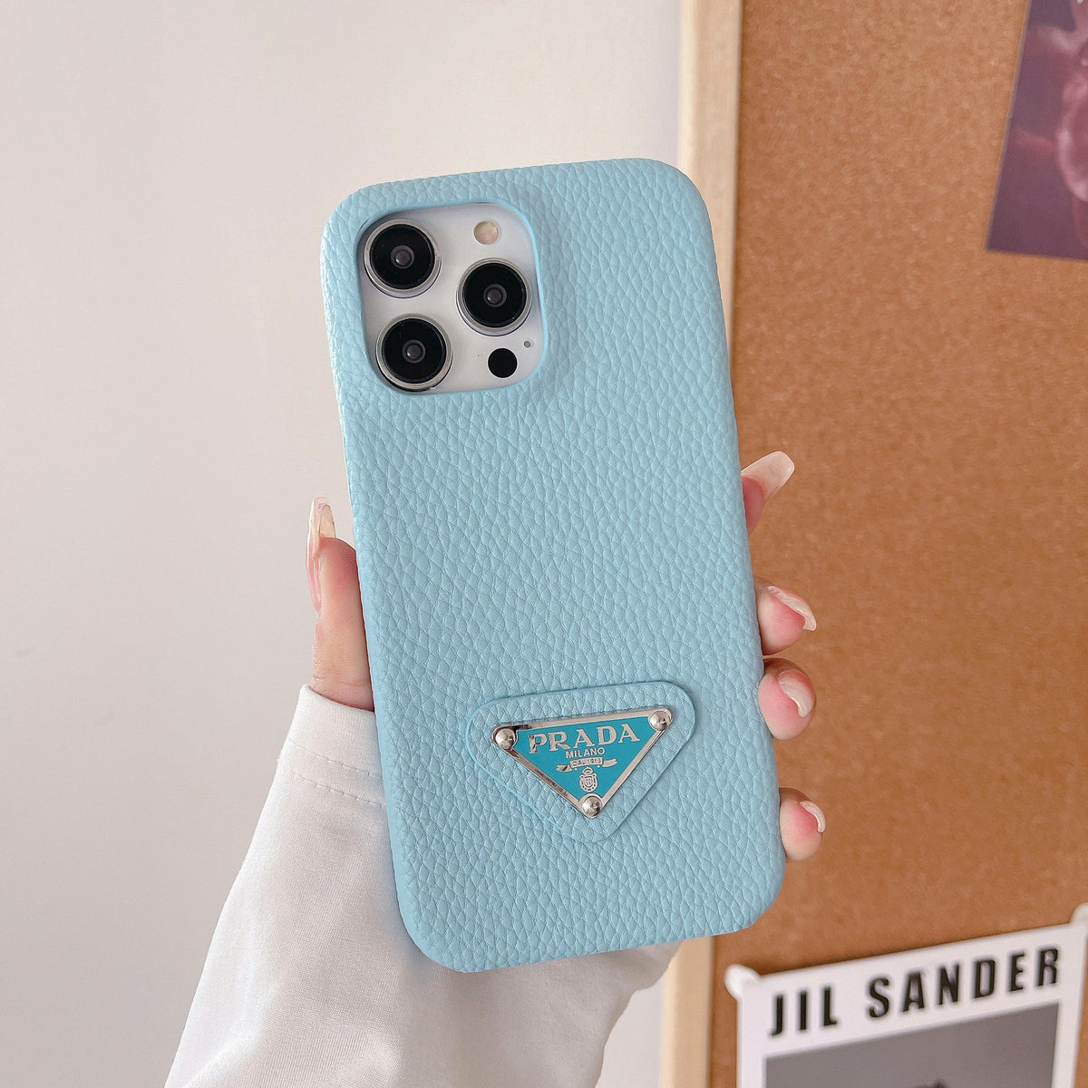 Luxe leren iPhone-hoesje