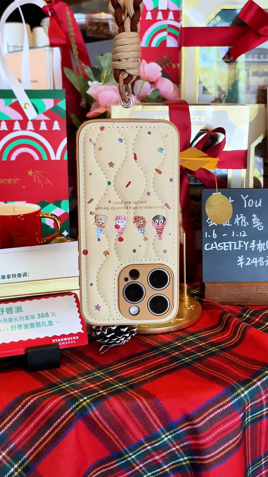 Acogedor y ligero como una pluma: elegante funda para iPhone inspirada en galletas para creadores de tendencias