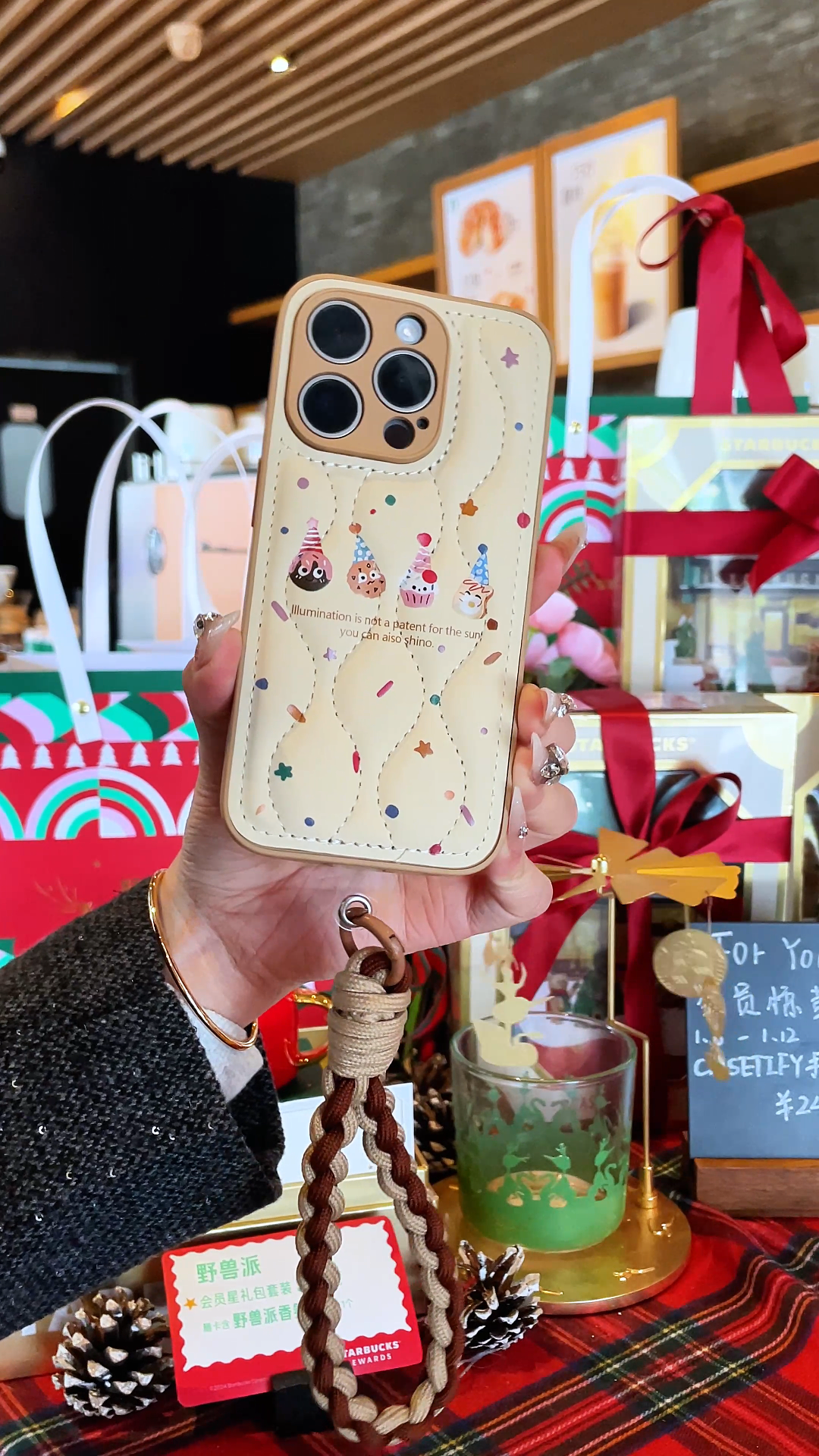 Acogedor y ligero como una pluma: elegante funda para iPhone inspirada en galletas para creadores de tendencias