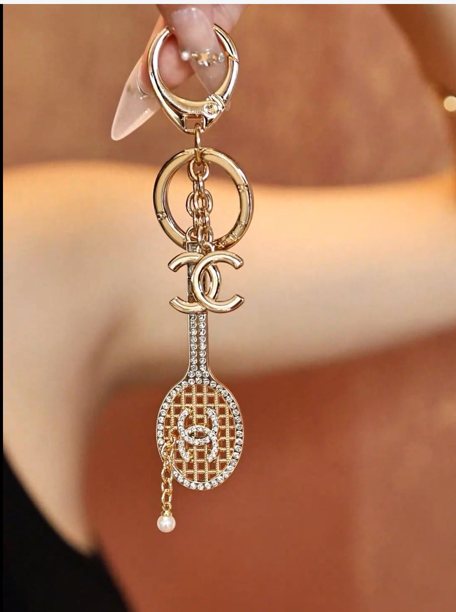 tennis racket  keychain