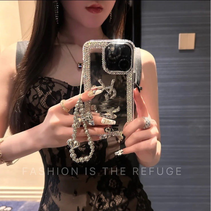 Glamorous Beauty Mirror iPhone-hoesje – Make-up en stijl voor onderweg!