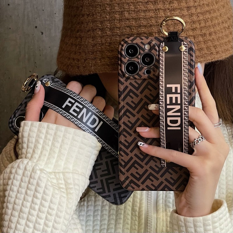 Elegant iPhone-hoesje met polsbandje