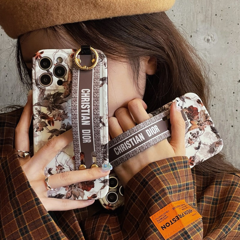 Mode Maple Leaf polsband iPhone-hoesje