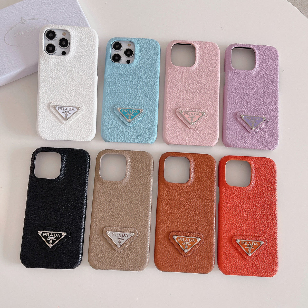 Luxe leren iPhone-hoesje