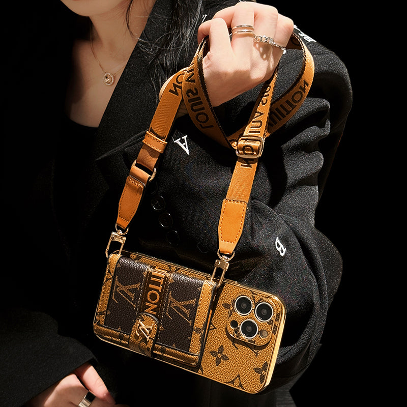 Luxe iPhone-hoesje met ketting