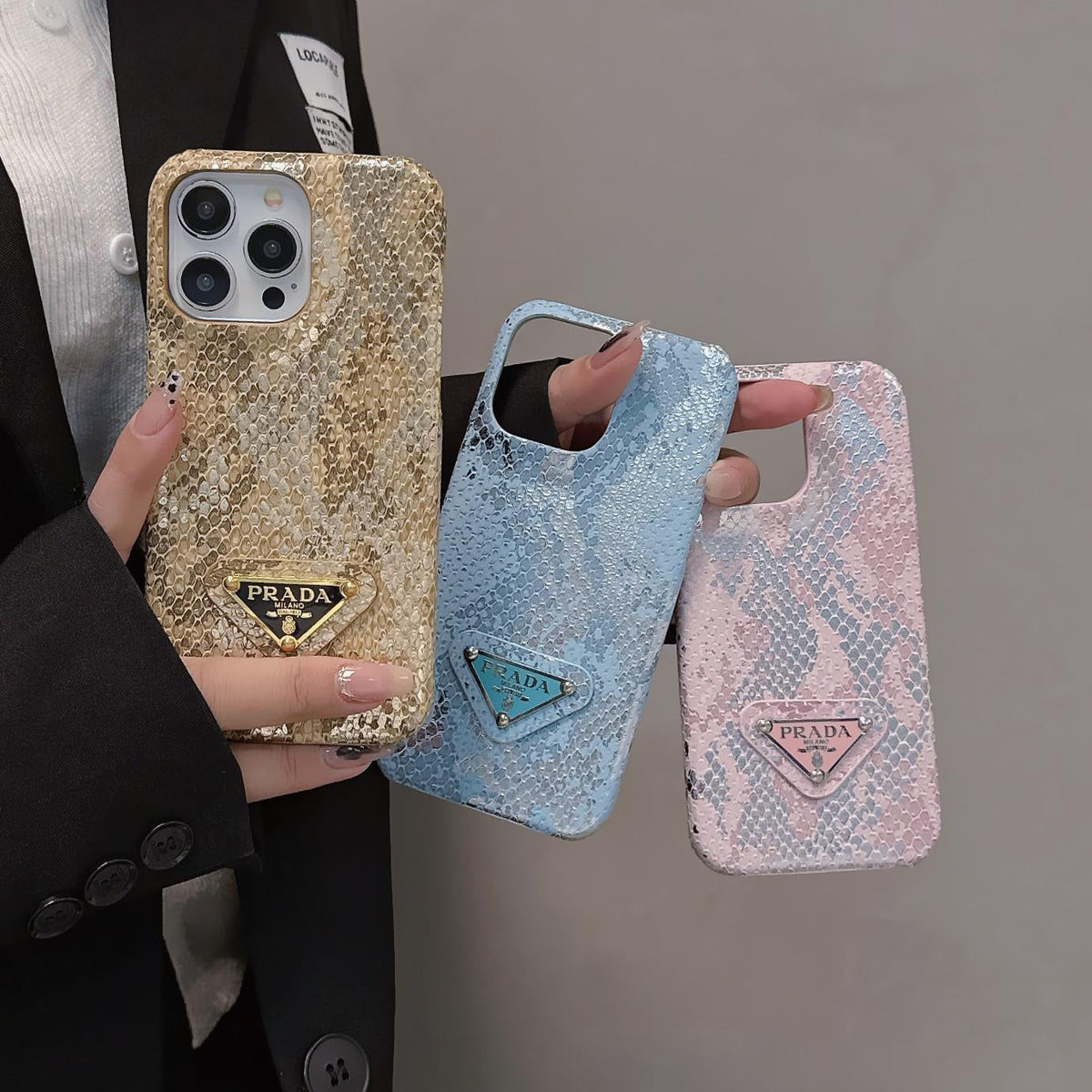 Luxe iPhone-hoesje met kleurverloop