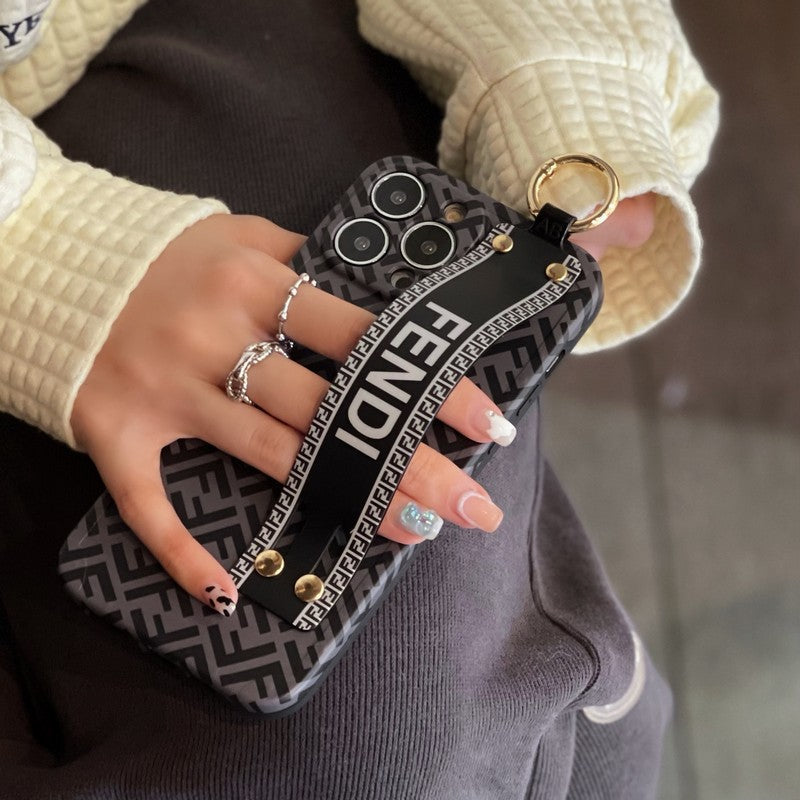 Elegant iPhone-hoesje met polsbandje