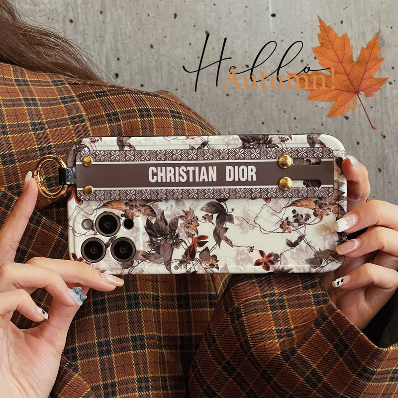 Mode Maple Leaf polsband iPhone-hoesje