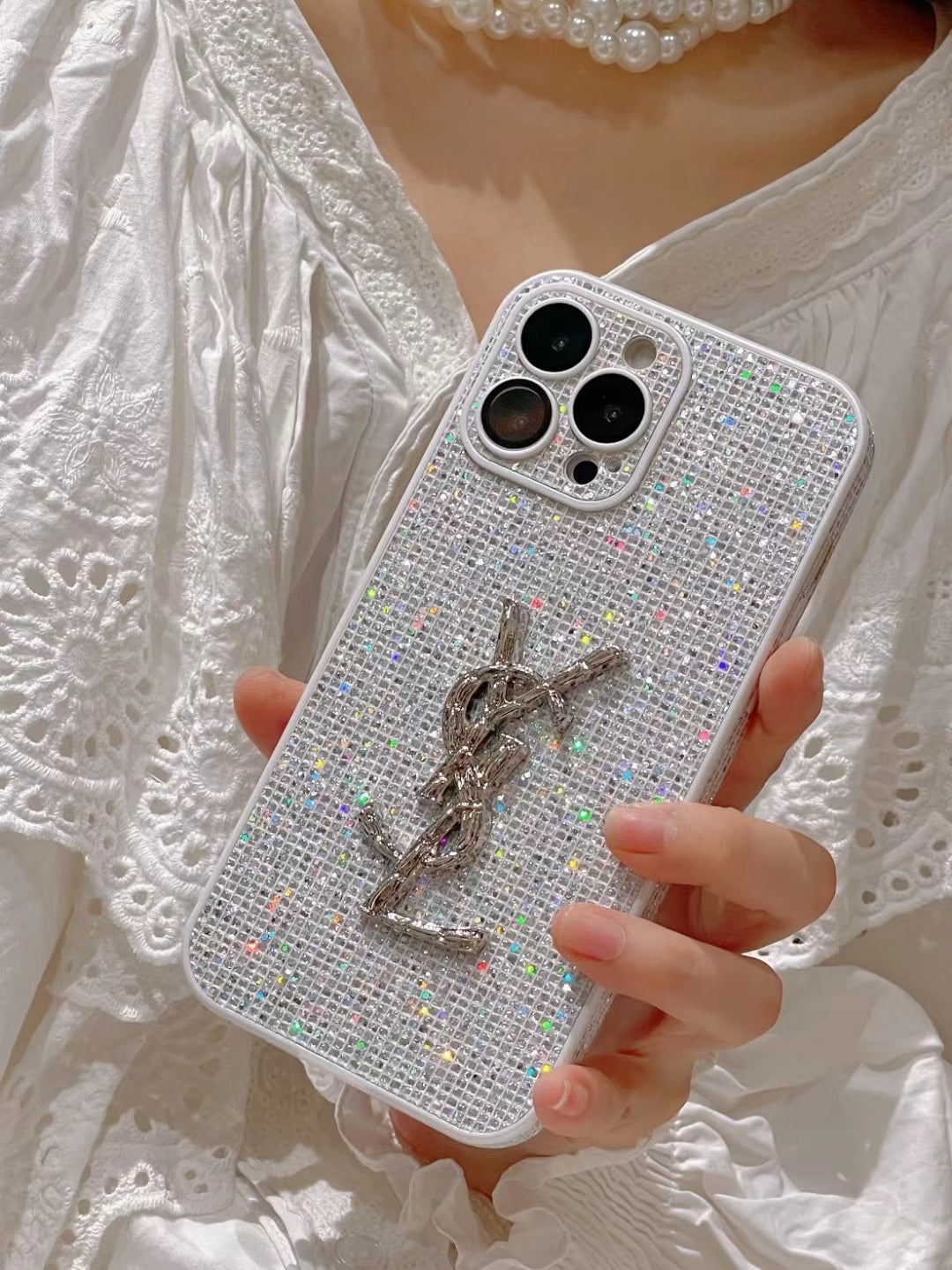 Luxe glitter iPhone-hoesjes