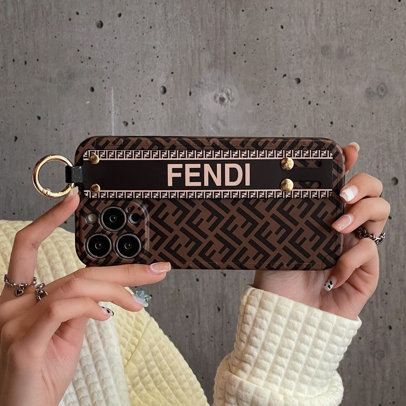 Elegant iPhone-hoesje met polsbandje