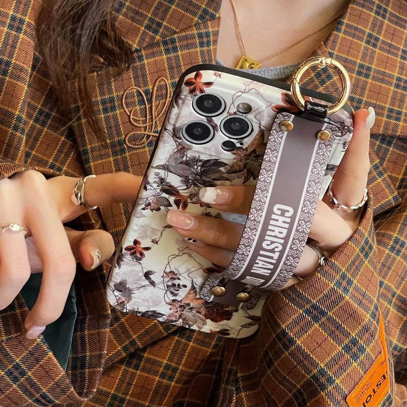 Mode Maple Leaf polsband iPhone-hoesje