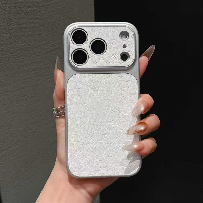 Luxe glasvezelhoesje voor iPhone 17/16/15/14