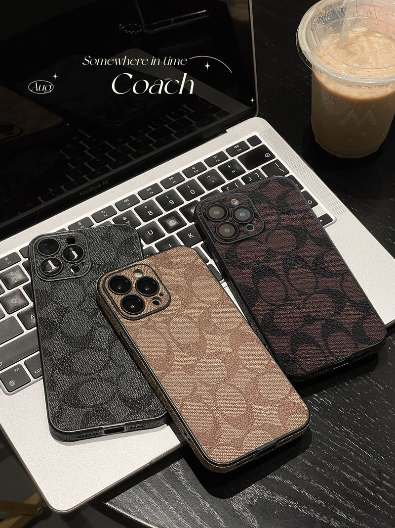 Funda clásica para iPhone negra -QB240402