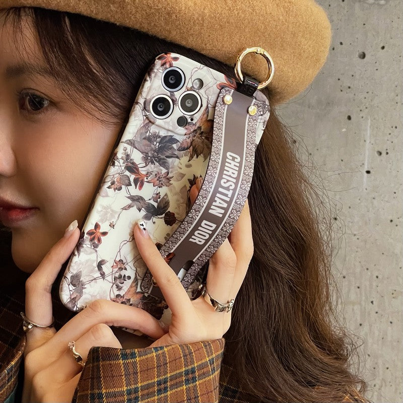 Mode Maple Leaf polsband iPhone-hoesje