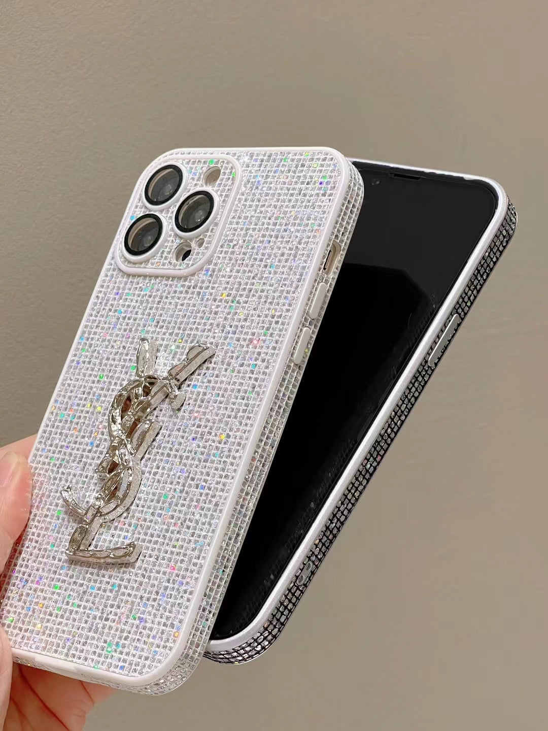 Luxe glitter iPhone-hoesjes