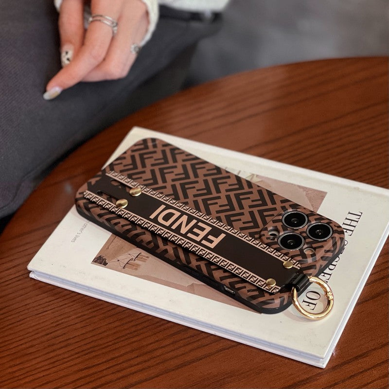 Elegant iPhone-hoesje met polsbandje