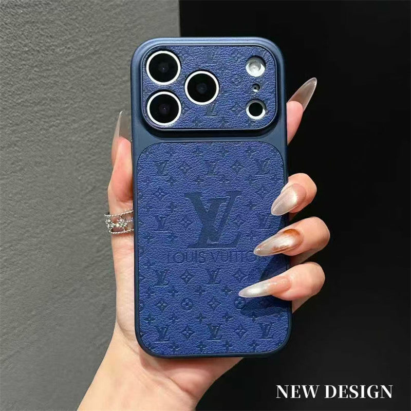Luxe glasvezelhoesje voor iPhone 17/16/15/14