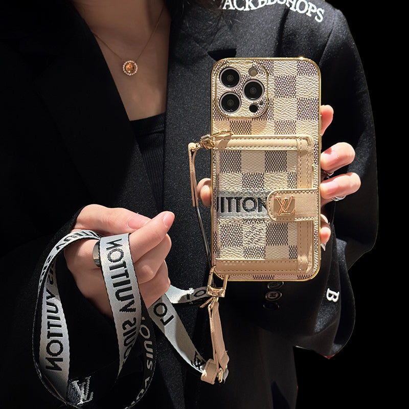 Luxe iPhone-hoesje met ketting