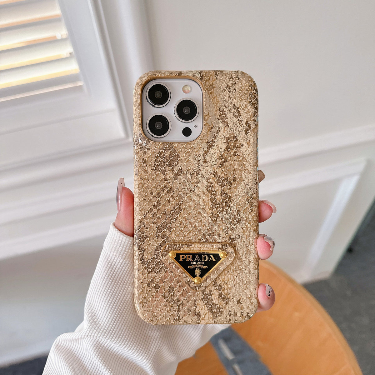 Luxe iPhone-hoesje met kleurverloop