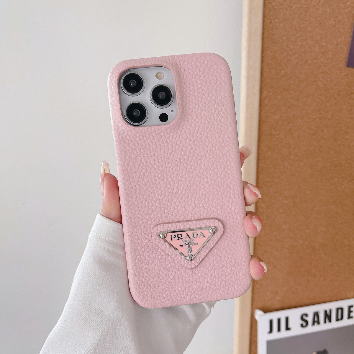 Luxe leren iPhone-hoesje