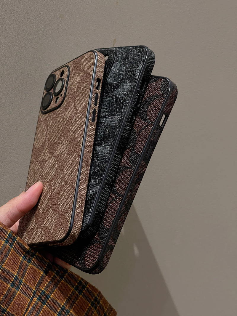 Klassiek iPhone-hoesje Bruin -QB240402