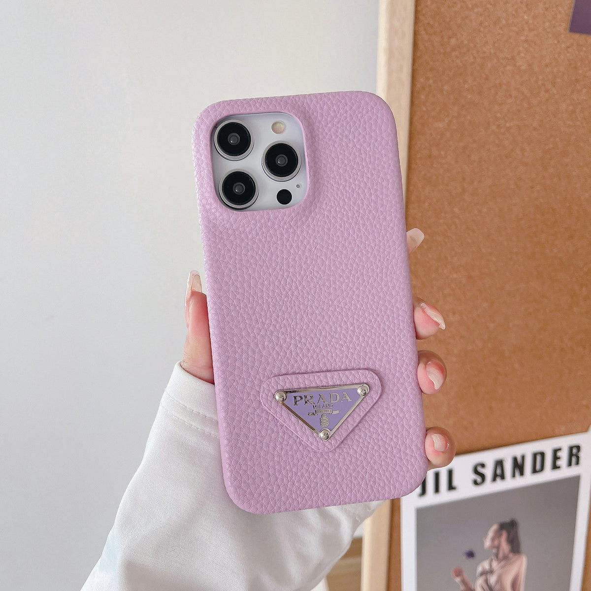 Luxe leren iPhone-hoesje