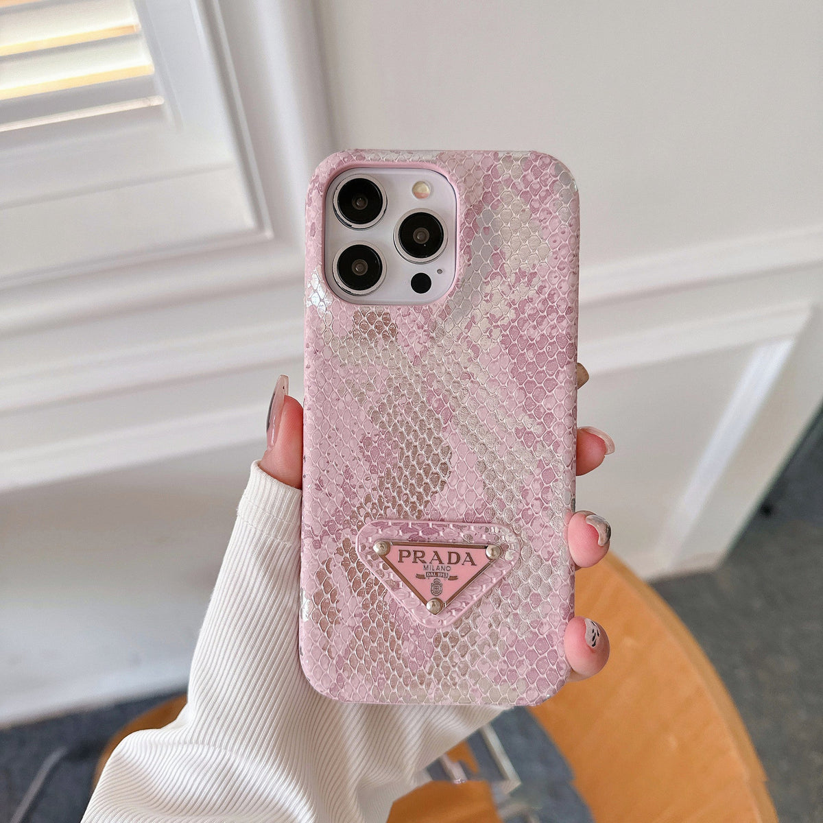 Luxe iPhone-hoesje met kleurverloop