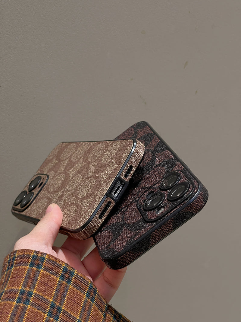 Klassiek iPhone-hoesje Bruin -QB240402