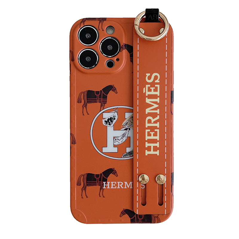 H iPhone-hoesje met polsbandje