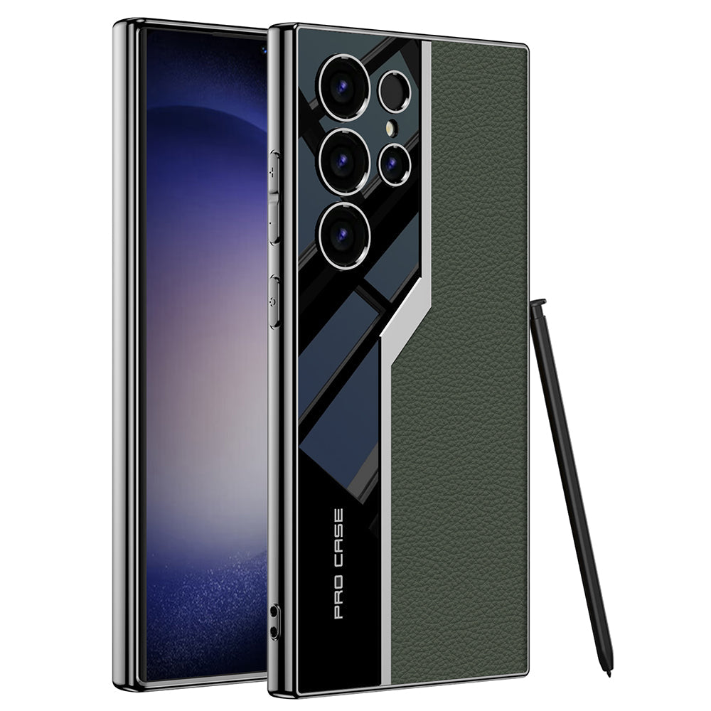 Elektromos bőr zuhanásgátló telefontok Galaxy S26 S25 S24 S23 Ultra Plus telefonhoz