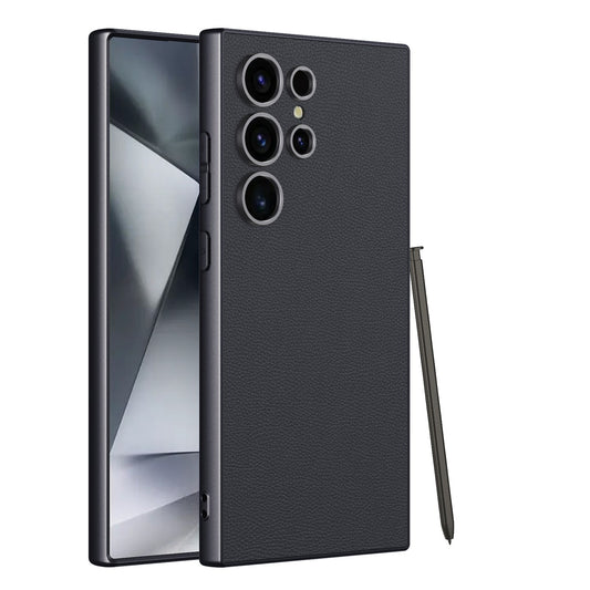 Luxus bőr all-inclusive védő telefontok Galaxy S26 S25 S24 Ultra telefonhoz