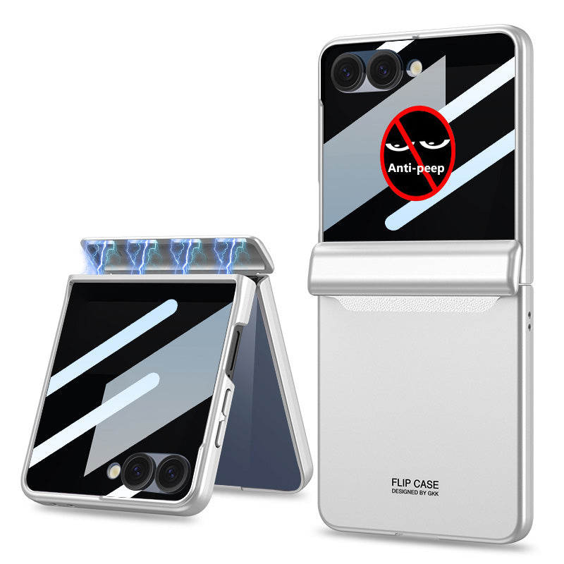 Magnetic All-included Shockproof Phone Case For Galaxy Flip 8/7/6/5/4/3 With Back Screen Protector