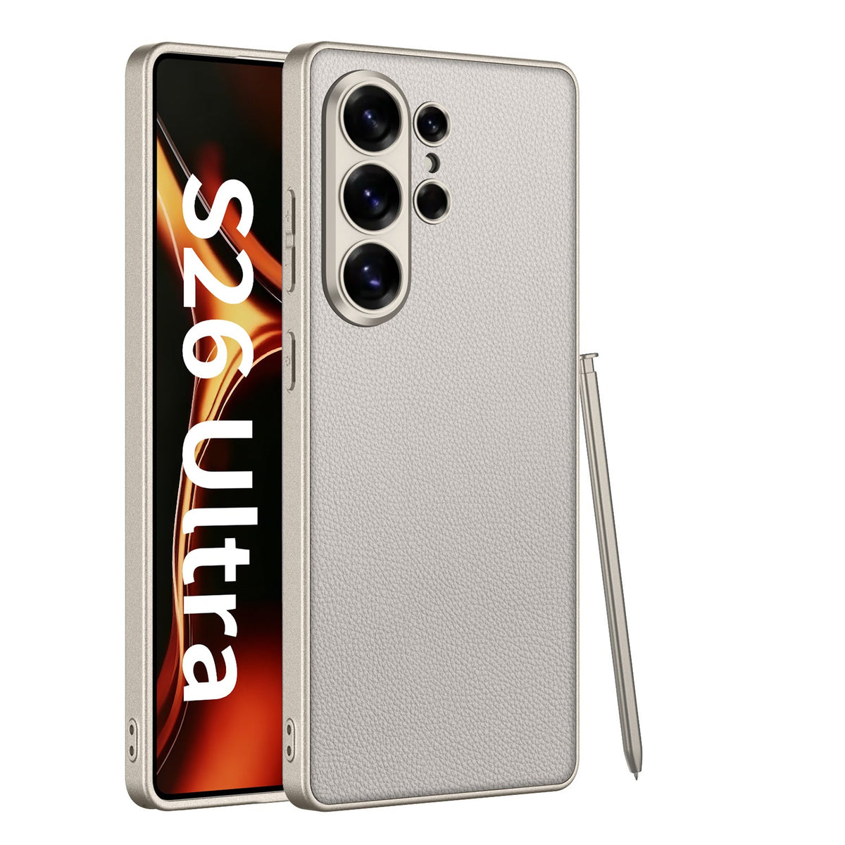 Πολυτελής δερμάτινη θήκη τηλεφώνου all-inclusive για Galaxy S26 S25 S24 Ultra