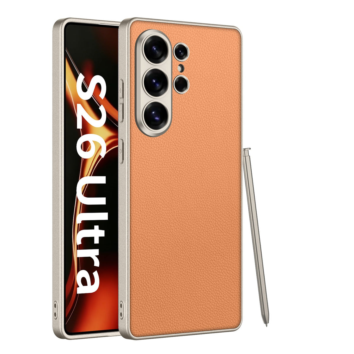 Πολυτελής δερμάτινη θήκη τηλεφώνου all-inclusive για Galaxy S26 S25 S24 Ultra