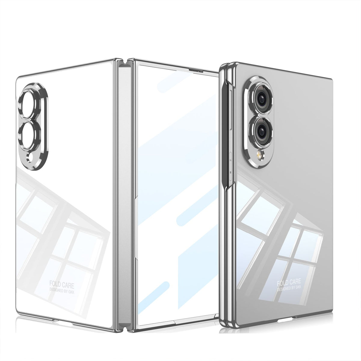 Galaxy Z Fold 8/7/6/5/4 luxus vékony tok – Prémium matt arany teljes lefedettségű összecsukható telefontok