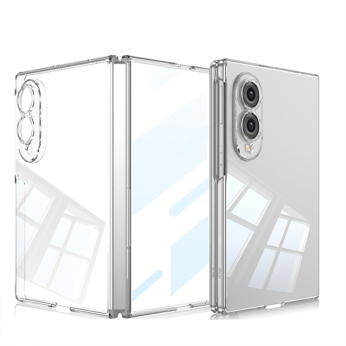Galaxy Z Fold 8/7/6/5/4 luxus vékony tok – Prémium matt arany teljes lefedettségű összecsukható telefontok
