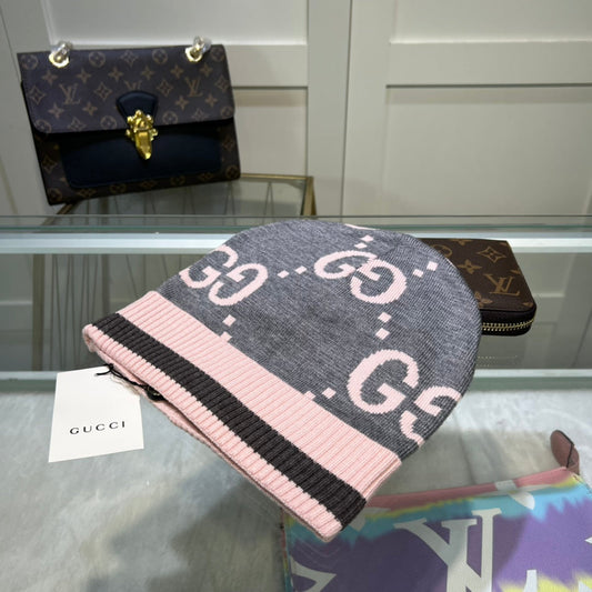 Classic GG Jacquard Wool Knit Beanie | Kappell tax-Xitwa tad-Disinjatur tal-Lussu